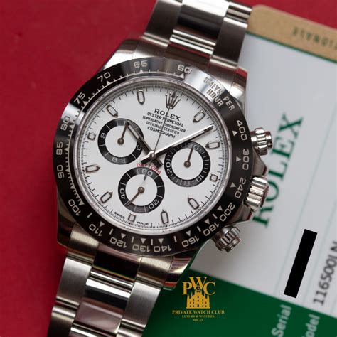 rolex daitona acciaio inox cal 2130 serie 116500ln prezzo|Rolex daytona 116500ln.